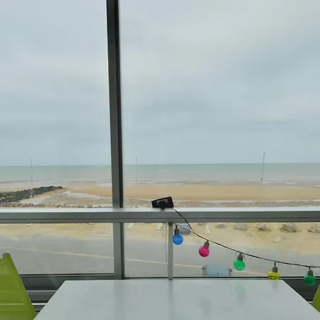 Fenêtre Sur Mer, Loggia Vue En Bord De Lejlighed Courseulles-sur-Mer